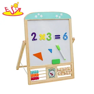 Top sale educational wooden small drawing board for kids W12B084A