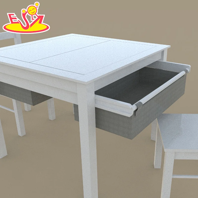 Most popular kindergarten Wooden table and chairs for kids W08G304