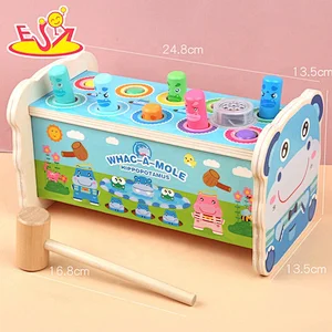 Best-selling wooden instrument beat toys for kids W11G076