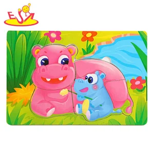 Hot sale wooden shape puzzle W14D221