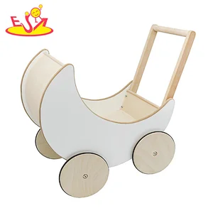 New design preschool wooden push baby walker toy for kids W16E112