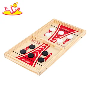 High quality wooden 3 in 1 ejection chess for kids W11A131