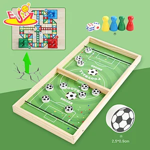 2021 new sale wooden Cherry 2 in 1 ejection chess for children W11A134E