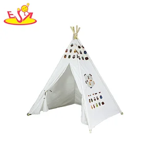 High quality canvas play tent camping tipi for kids W08L071
