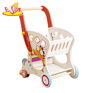 Mini - supermercado carrito de compras para niños carro de madera juguete w16e181