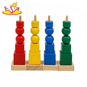 تصميم جديد معكرون لعبة مطبخ خشبية لطيفة للأطفال W10C582