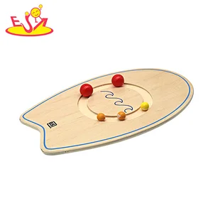 Wood Balance Board for Kids Toddlers for Exercise Training Physical Bodyweight Fitness W01A476