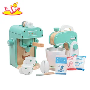 Educational Pretend Play Kitchen Toys Coffee Machine Mixer For Kids W10D505