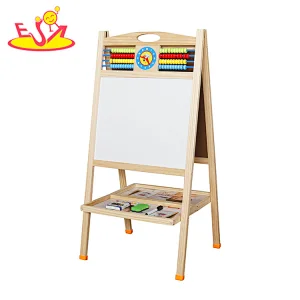 Nuevo tablero de dibujo magnético de juguete de madera ajustado educativo para niños W12B222