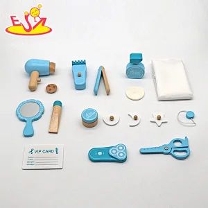 Mini kids pretend play wooden toy hair styling set for sale W10D543
