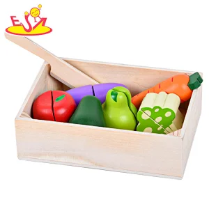 Neues Design Macaron niedliches hölzernes Spielküchenspielzeug für Kinder W10C582