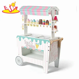 Nuevo diseño Macaron lindo juguete de cocina de madera para niños W10C582