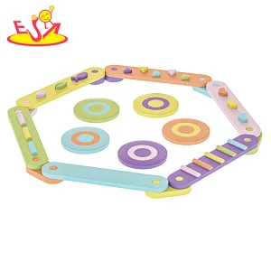 High Quality Fitness Sports Toy Wooden Balance Beam Set For Kids W01D185B