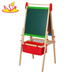 Wholesale Educational Drawing Toy Double-sided Wooden Art Easel For Kids W12B234