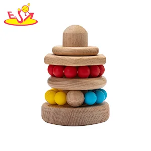 تصميم جديد معكرون لعبة مطبخ خشبية لطيفة للأطفال W10C582