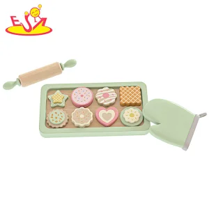 Neues Design Macaron niedliches hölzernes Spielküchenspielzeug für Kinder W10C582