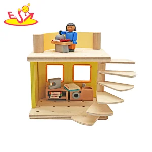 Neues Design Macaron niedliches hölzernes Spielküchenspielzeug für Kinder W10C582