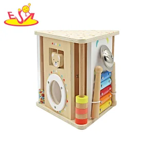 Hot Sale Early Educational Sensory Toy Wooden Activity Triangle For Kids W12D492