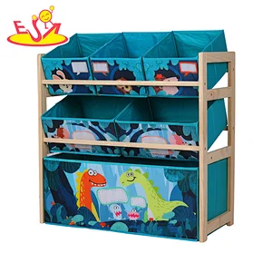 New Arrival Kids Toys Organizer Cartoon Animal Foldable Fabric Storage Box W08C353