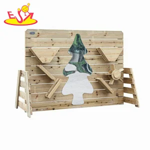 Outdoor Multifunctional Play Sand Toy Wooden Beach Sand Game Prop For Kids W01D260