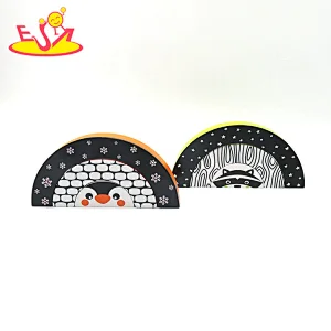 تصميم جديد معكرون لعبة مطبخ خشبية لطيفة للأطفال W10C582