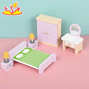 Buy Wholesale China New Arrival Children Large Wooden Dolls House Furniture  Sets With Elevator W06a355c & Wooden Dolls House Furniture Sets at USD 35