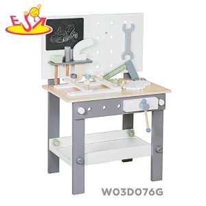Wholesale Educational Pretend Play Tool Set Toy Wooden Workbench For Kids W03D076G
