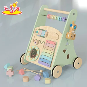 Nuevo diseño Macaron lindo juguete de cocina de madera para niños W10C582