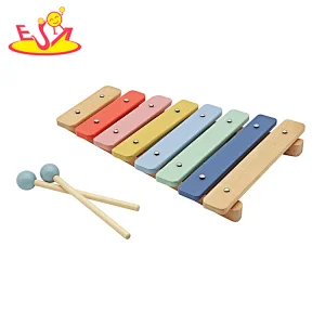 Factory Direct Musical Instrument 8 Notes Wooden Xylophone Toy For Kids W07C099
