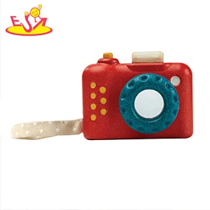 2023 New Educational Pretend Play Simulation Wooden Camera Toy For Kids W10D665