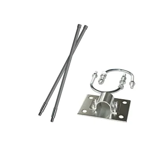 Outdoor Waterproof External 6dbi Omnidirectional Fiberglass Antennas