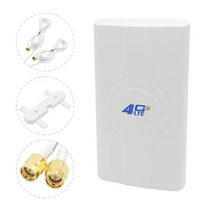 35dBi GSM High Gain Antenna Dual Mimo WiFi Signal Booster Amplifier Modem Adapter TS9 4G LTE Antenna