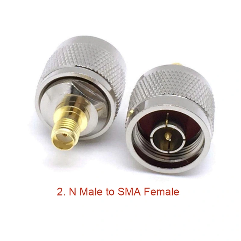 RF Coaxial Cable Adapter Jack Converter N Type to SMA Series Connector