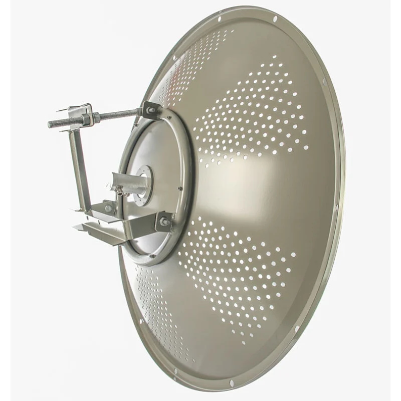 Outdoor High gain 4.9-6.5GHz 34dBi 5.8G Wifi Pole Mount MIMO Dish Antenna