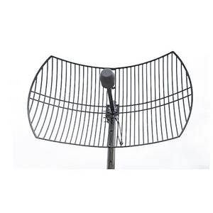 High Gain Long Range 3G 4G Lte 2*24dbi 1700-2700MHz Outdoor Directional MIMO Grid Parabolic Antenna