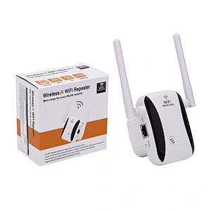 Network Router 300Mbps Range Extender 802.11N/B/G Wireless 2.4G Wifi Signal Repeater Antenna
