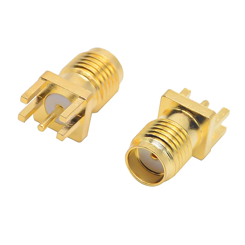 SMA RF female K to PCB Five Feet Straight Type Gold Plating