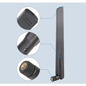 Screwing Mount 7dBi 4G 5G Rubber Terminal Antenna With SMA Connector