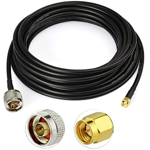 Low Loss Coaxial Cable LMR240 N Male Connector To Sma Male Adapter
