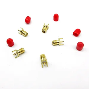 SMA RF female K to PCB Five Feet Straight Type Gold Plating