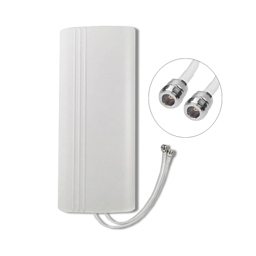 Big Signal Receiving Surface 2x14dBi Outdoor 1710-2690MHz 4G LTE MIMO Panel Antenna