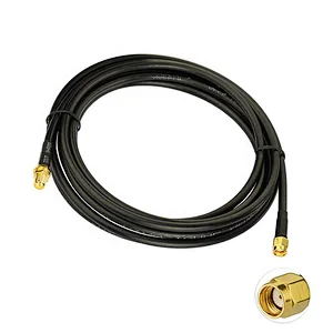 Low-loss Antenna Cables 3DFB  RP SMA-MALE  to RP SMA-Female Bulkhead 3DFB Coax Cable