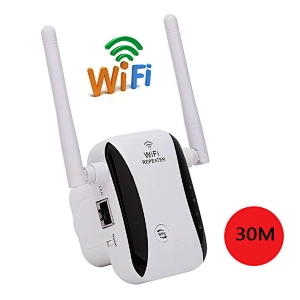 Network Router 300Mbps Range Extender 802.11N/B/G Wireless 2.4G Wifi Signal Repeater Antenna