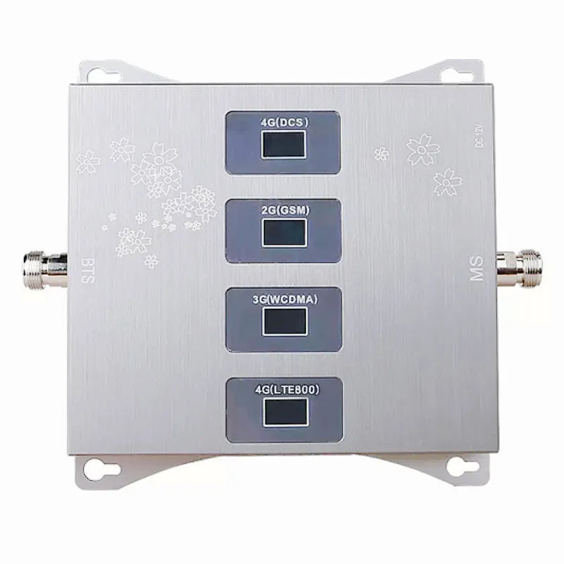 900/1800/2100/2600 Mhz Tri-band CDMA GSM 3G 4G Lte Repeater Booster Communication Network Amplifier
