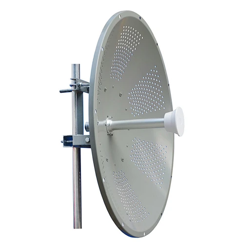 Outdoor High gain 4.9-6.5GHz 34dBi 5.8G Wifi Pole Mount MIMO Dish Antenna