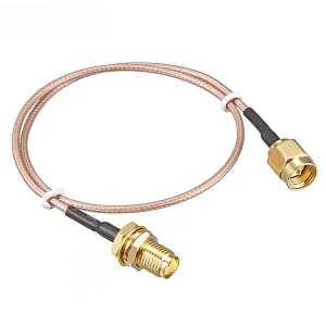 Coaxial Cable RG316  Assembly With SMA Male To SMA Female Connector Coax RF Wire