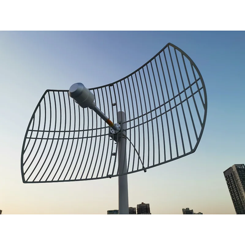 High Gain 24dBi Outdoor Directional 4G 5G 1700-3800MHz MIMO Parabolic Grid Antenna