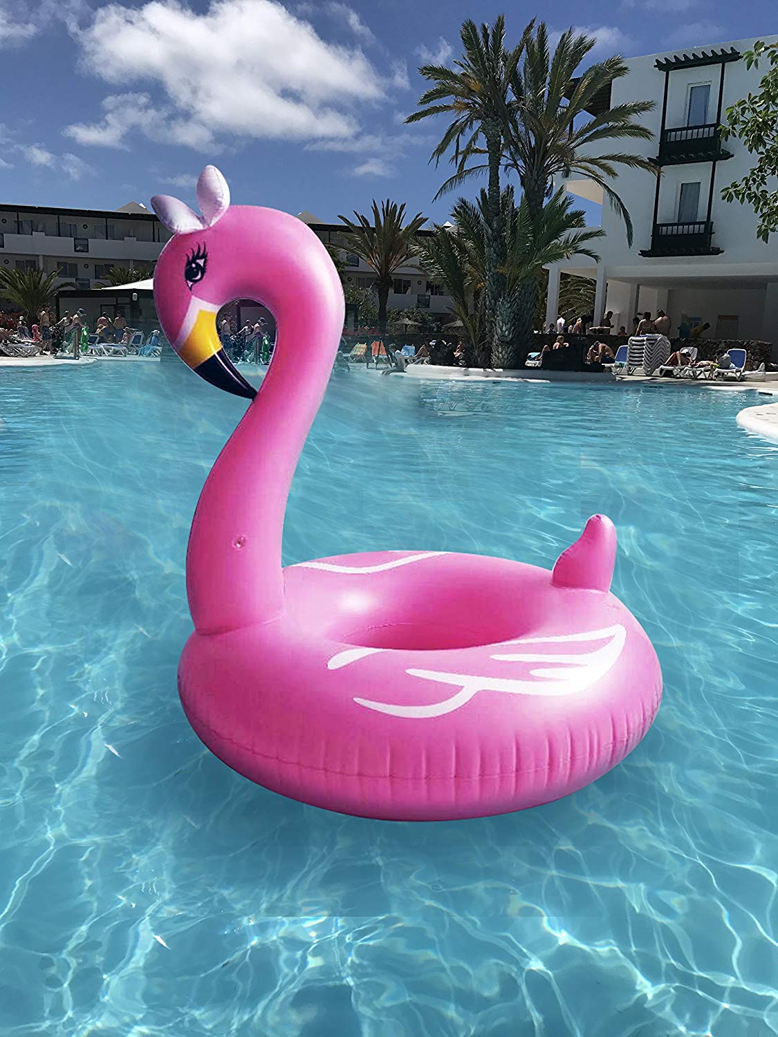 Flamingo store tube float