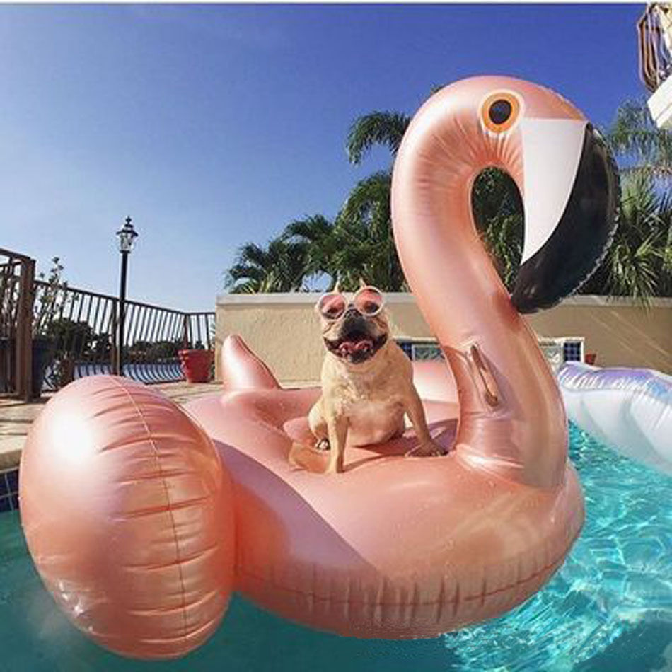 Giant Inflatable Flamingo Pool Float Summer Beach Swimming Pool