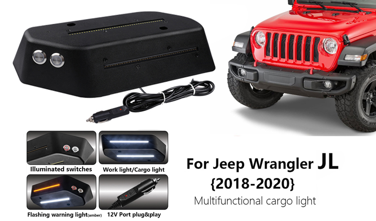 2018-2020 Wrangler JEEP JL/JLU Accessories LED Cargo Light/Trunk